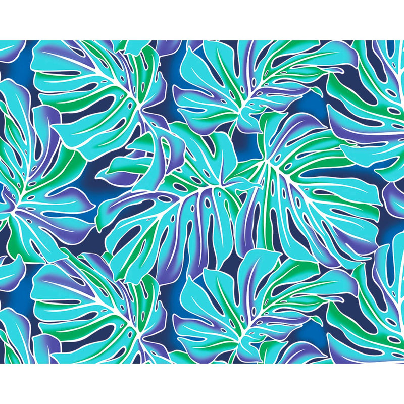 Hawaiian polycotton fabric LW-23-876 [Monstera Leaf] Scheduled to arrive in January