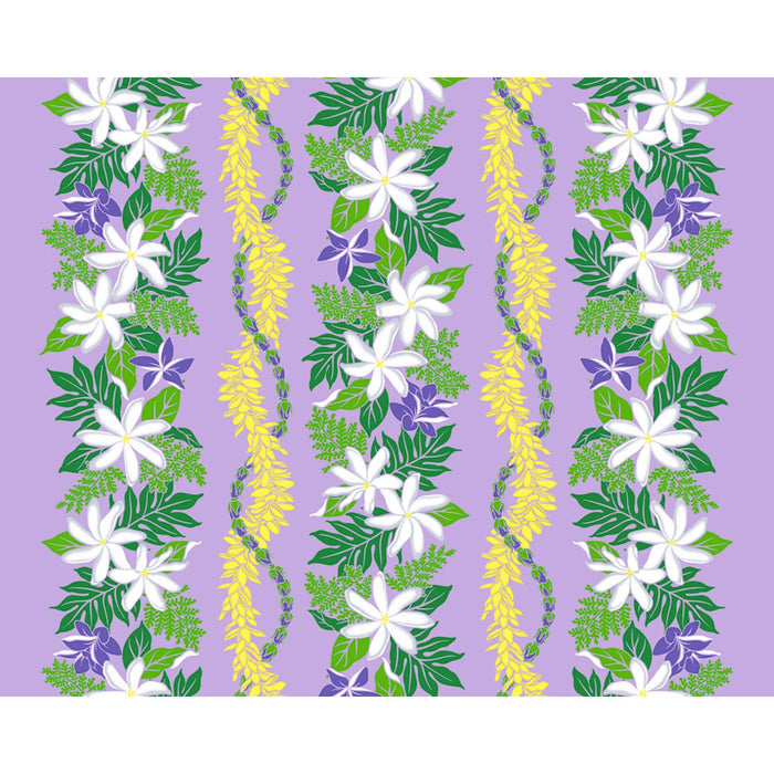 Hawaiian polycotton fabric LW-23-888 [Tiare 3 panels]