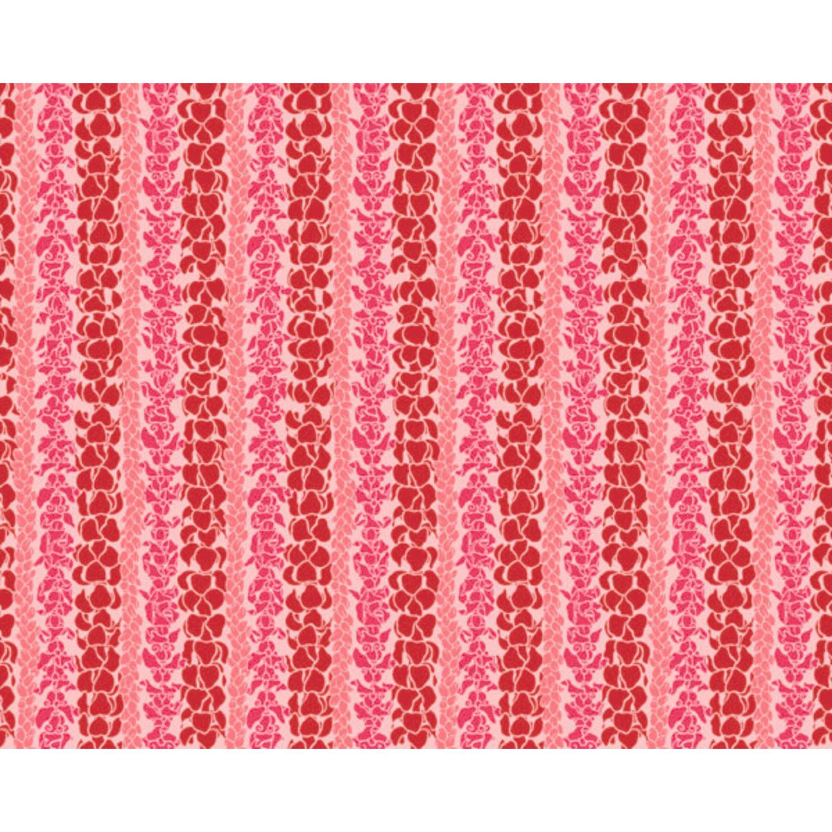 Hawaiian Polycotton Fabric LW-23-889 [Crown Flower Puakeni Lei Panel] Scheduled to arrive in January