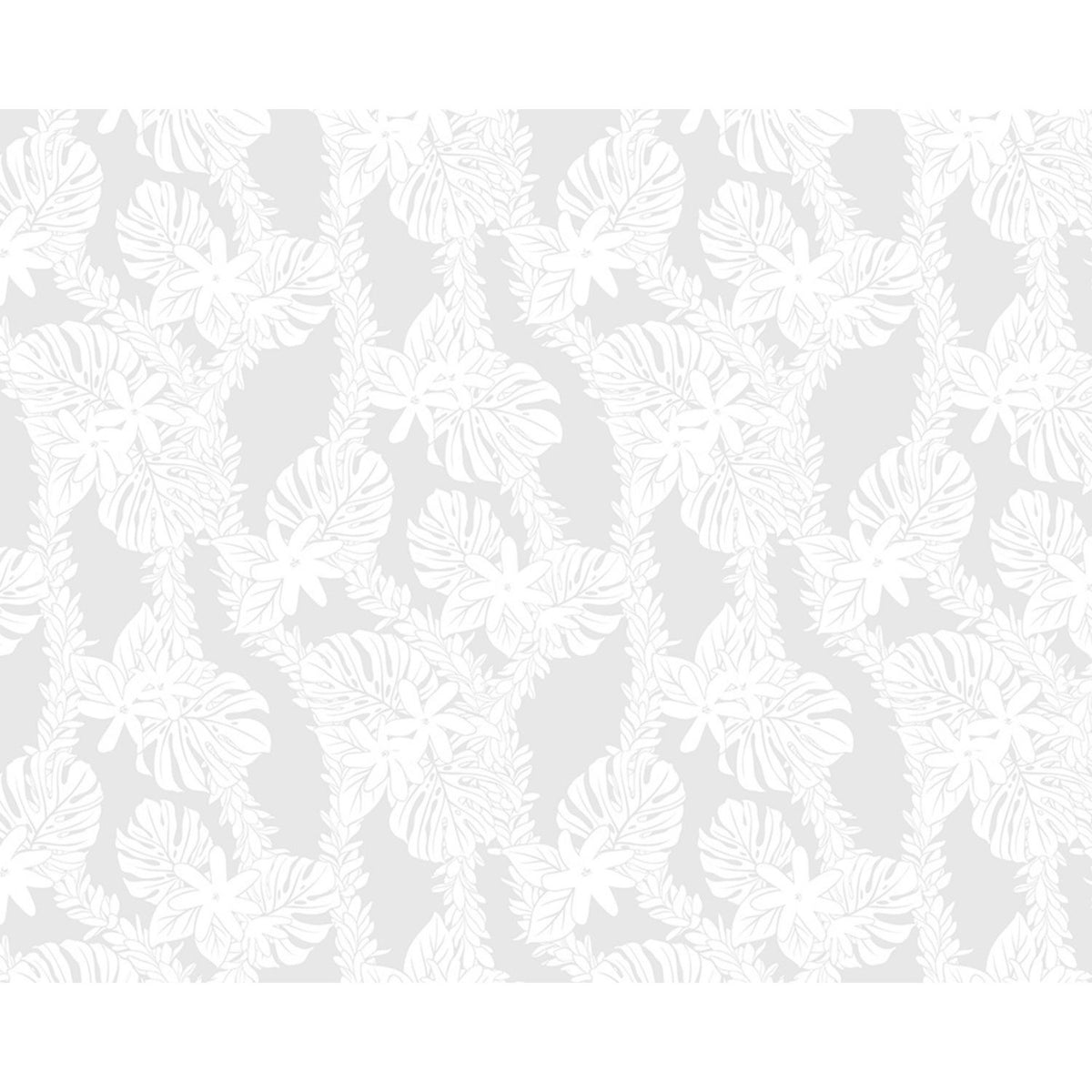 Hawaiian polycotton fabric LW-24-952 [Tiare Monstera Lei]