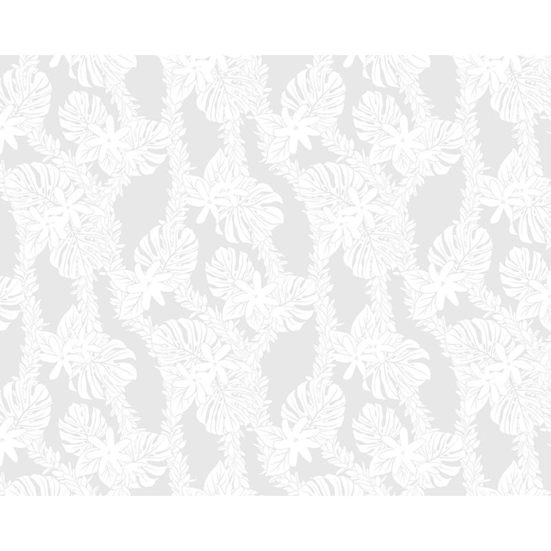 Hawaiian polycotton fabric LW-24-952 [Tiare Monstera Lei]