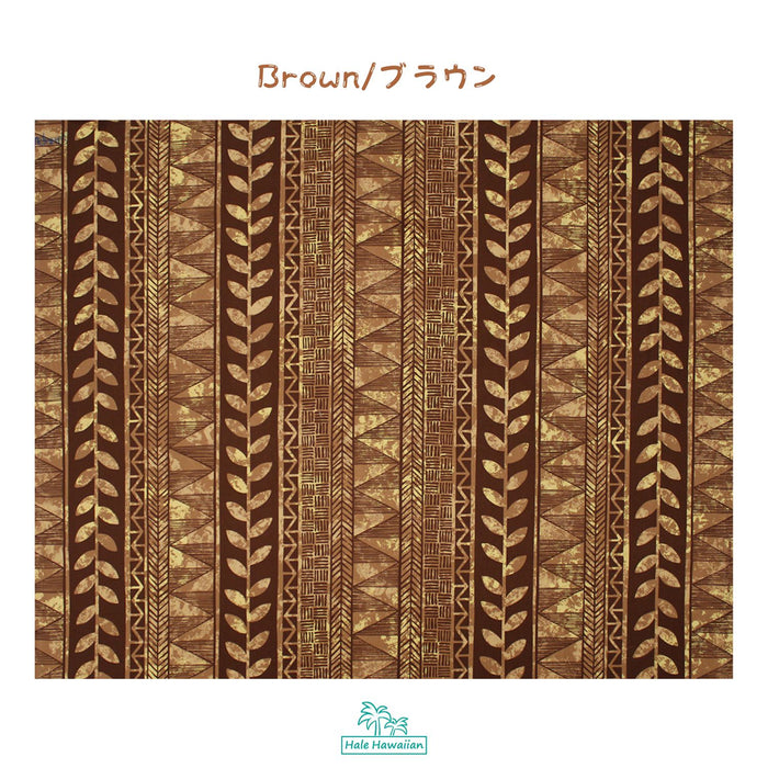 新色入荷 ハワイ ポリコットン生地 生地 LW-25-979 【 タパ パネル 】