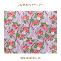 Hawaiian Poly-Cotton Fabric LW-25-985 [Lokelani Pikake]