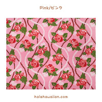 Hawaiian Poly-Cotton Fabric LW-25-985 [Lokelani Pikake]