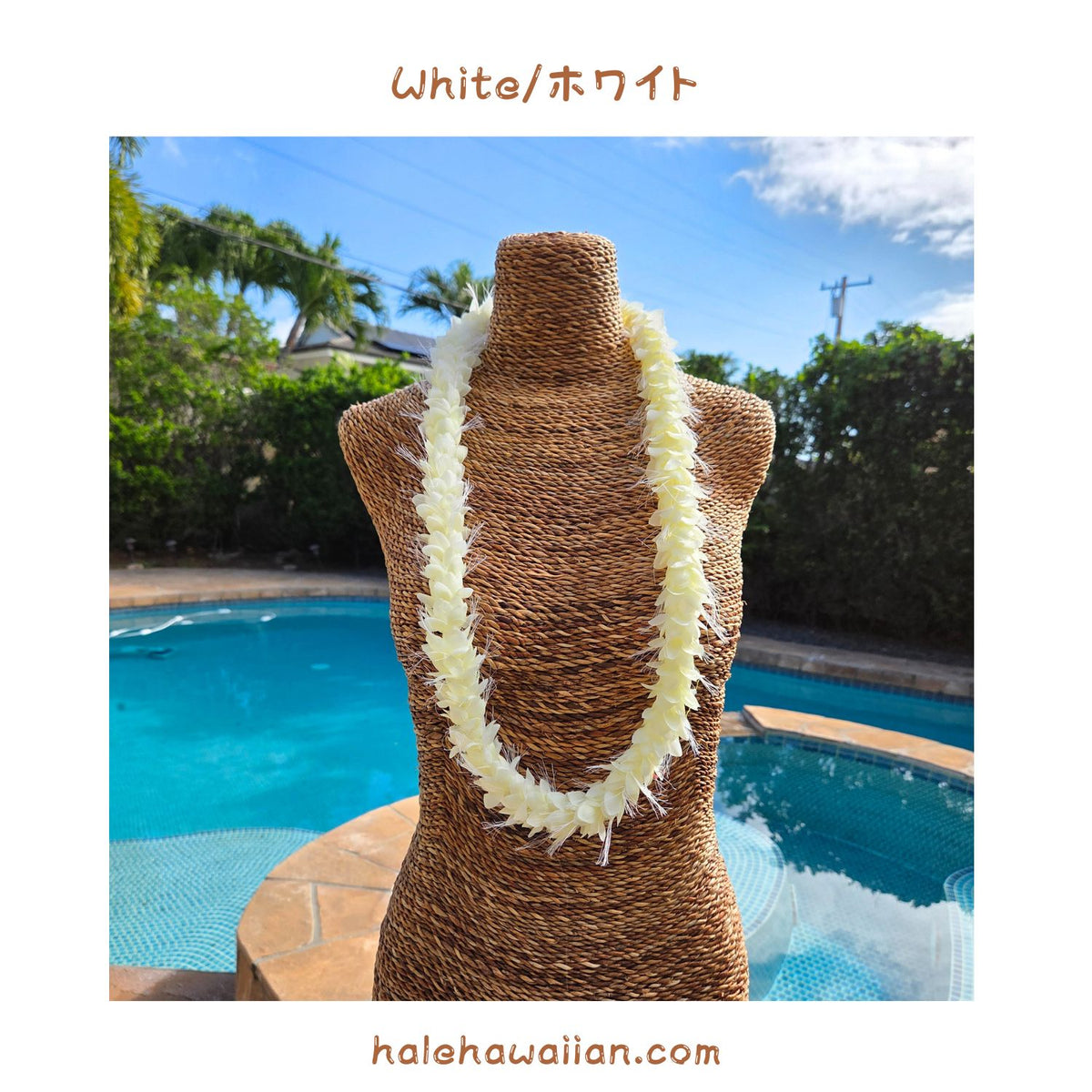 Hawaiian Hula Supplies Flower Lei [Ohialii]