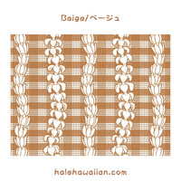New colors in stock! Hawaiian Polycotton Fabric PTT-115-899 [Palaka Puakenikeni]