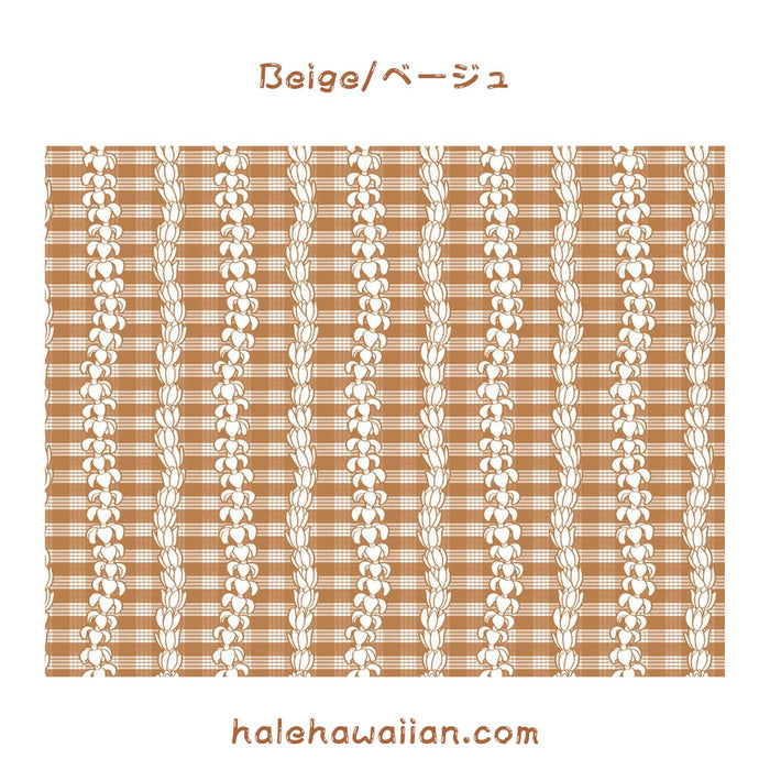 New colors in stock! Hawaiian Polycotton Fabric PTT-115-899 [Palaka Puakenikeni]