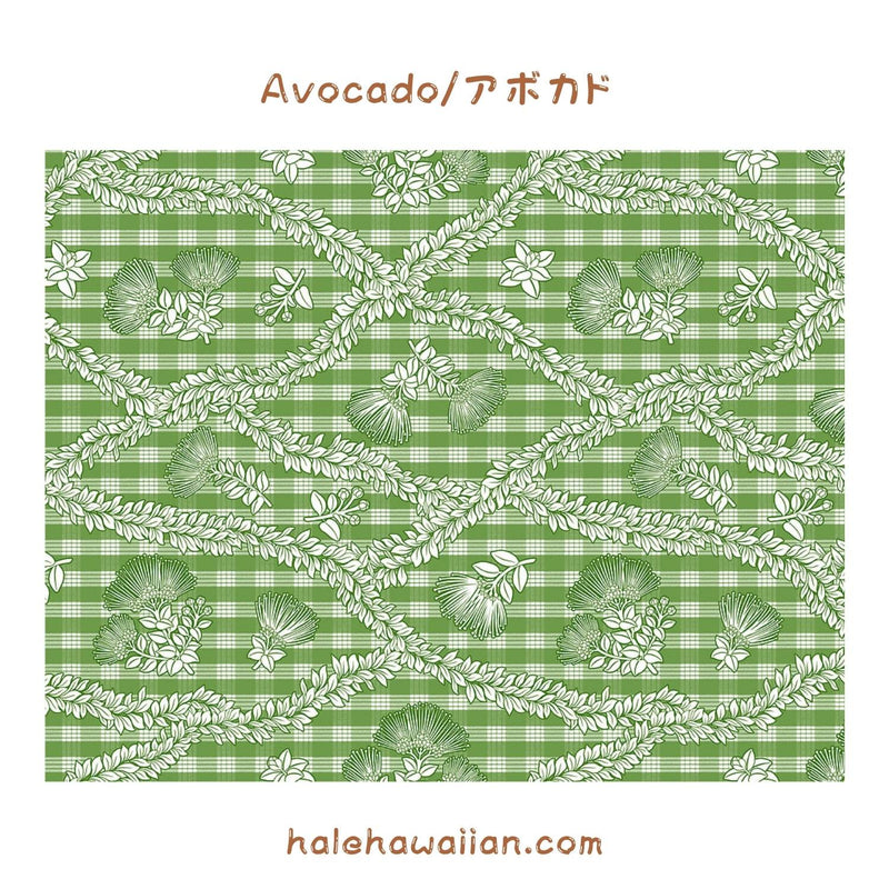 新作入荷 ハワイ コットン生地 PTT-112 【パラカ レフア マイレ】