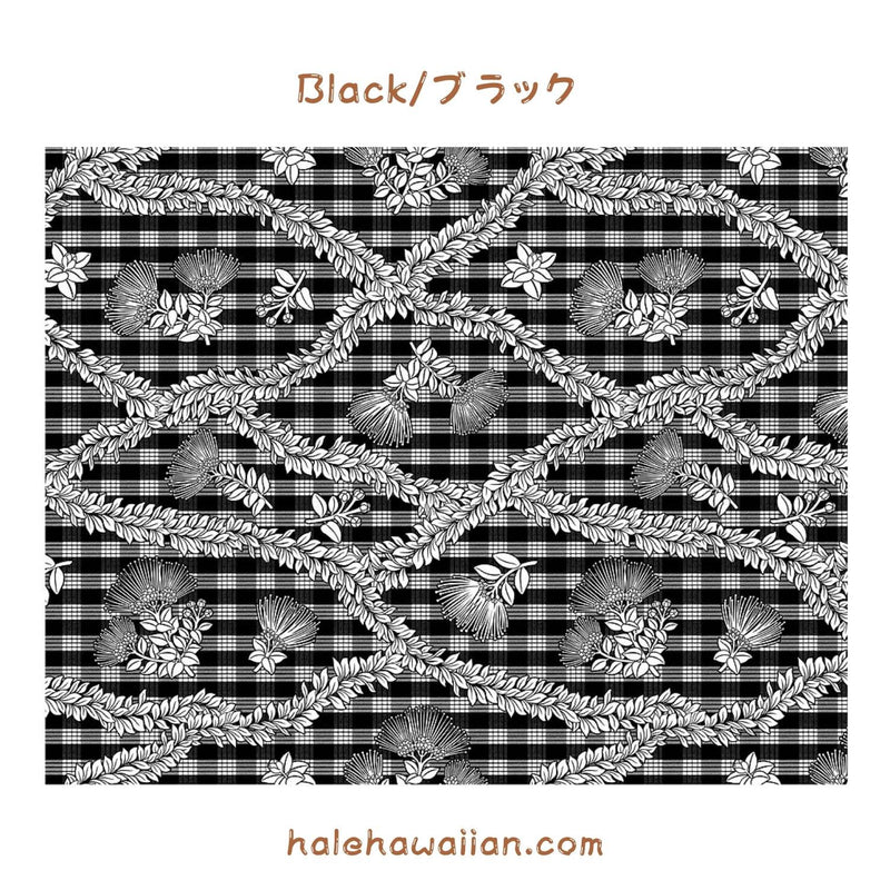 新作入荷 ハワイ コットン生地 PTT-112 【パラカ レフア マイレ】