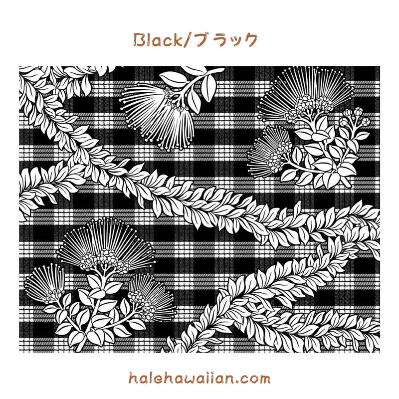 新作入荷 ハワイ コットン生地 PTT-112 【パラカ レフア マイレ】