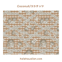 新作入荷 ハワイ コットン生地 PTT-112 【パラカ レフア マイレ】