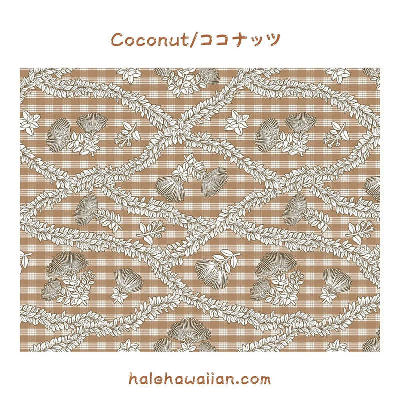 新作入荷 ハワイ コットン生地 PTT-112 【パラカ レフア マイレ】