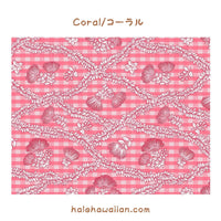 新作入荷 ハワイ コットン生地 PTT-112 【パラカ レフア マイレ】