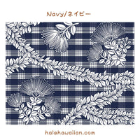 新作入荷 ハワイ コットン生地 PTT-112 【パラカ レフア マイレ】