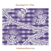 新作入荷 ハワイ コットン生地 PTT-112 【パラカ レフア マイレ】