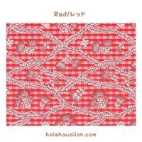 新作入荷 ハワイ コットン生地 PTT-112 【パラカ レフア マイレ】