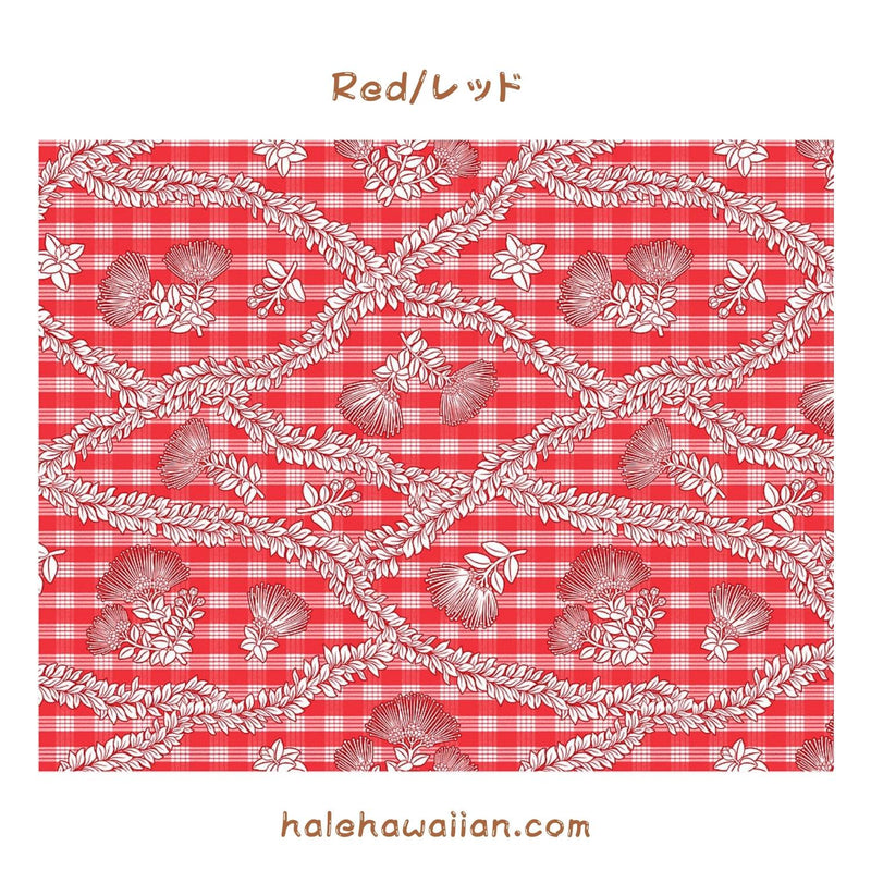 新作入荷 ハワイ コットン生地 PTT-112 【パラカ レフア マイレ】