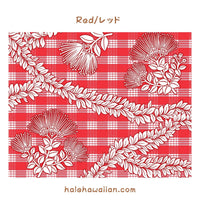 新作入荷 ハワイ コットン生地 PTT-112 【パラカ レフア マイレ】