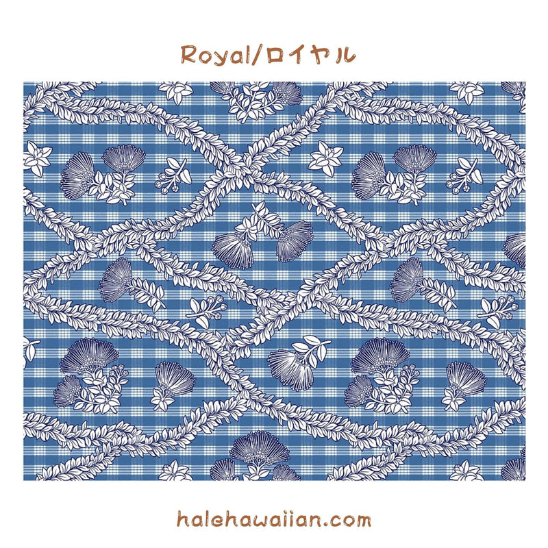 新作入荷 ハワイ コットン生地 PTT-112 【パラカ レフア マイレ】