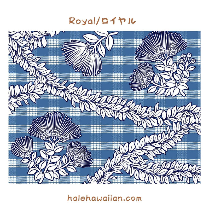 新作入荷 ハワイ コットン生地 PTT-112 【パラカ レフア マイレ】