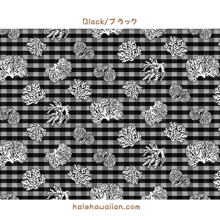New Arrival Hawaii Hawaiian Cotton Fabric PTT-127 [Palaka Coral Reef]
