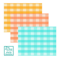 New Colors Arrived! Hawaiian Fabric Yarn Dye (Woven) PALAKA Cotton Fabric [Palaka]