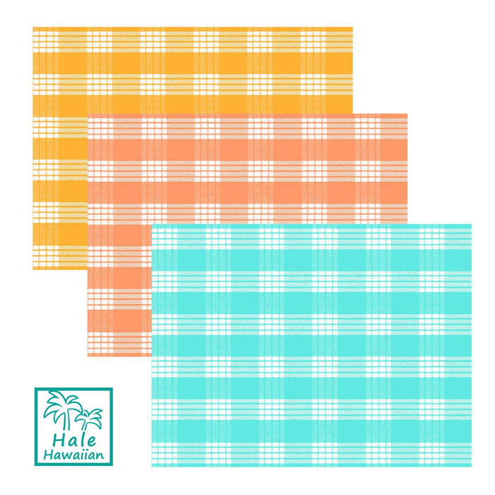 New Colors Arrived! Hawaiian Fabric Yarn Dye (Woven) PALAKA Cotton Fabric [Palaka]