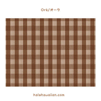 New colors in stock! Hawaii Hawaiian Fabric Yarn Dye (Woven) Cotton Fabric [ PALAKA / Palaka 2 Colors ]