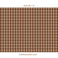 New colors in stock! Hawaii Hawaiian Fabric Yarn Dye (Woven) Cotton Fabric [ PALAKA / Palaka 2 Colors ]