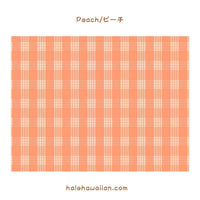 New colors in stock! Hawaii Hawaiian Fabric Yarn Dye (Woven) Cotton Fabric [ PALAKA / Palaka 2 Colors ]