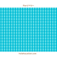 New colors in stock! Hawaii Hawaiian Fabric Yarn Dye (Woven) Cotton Fabric [ PALAKA / Palaka 2 Colors ]