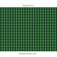 New colors in stock! Hawaii Hawaiian Fabric Yarn Dye (Woven) Cotton Fabric [ PALAKA / Palaka 2 Colors ]