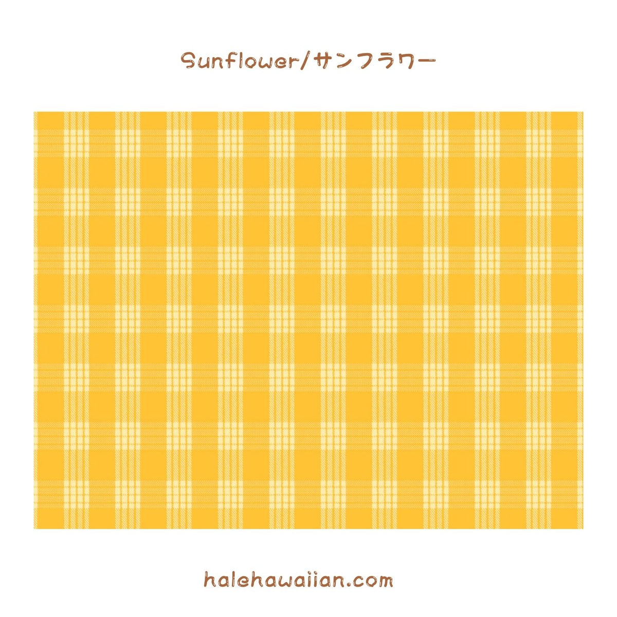 New colors in stock! Hawaii Hawaiian Fabric Yarn Dye (Woven) Cotton Fabric [ PALAKA / Palaka 2 Colors ]