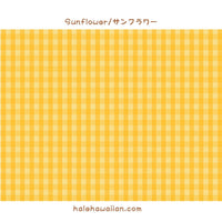 New colors in stock! Hawaii Hawaiian Fabric Yarn Dye (Woven) Cotton Fabric [ PALAKA / Palaka 2 Colors ]