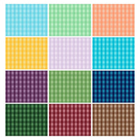 New colors in stock! Hawaii Hawaiian Fabric Yarn Dye (Woven) Cotton Fabric [ PALAKA / Palaka 2 Colors ]