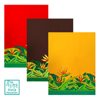 Hawaiian Polycotton Fabric QSQ-18-978 [Future Bird of Paradise Border]