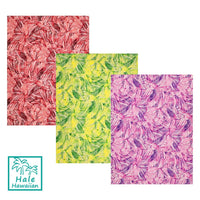 QSQ-16-924 Hawaiian Poly Cotton Fabric QSQ-19-1002 [Featuring / Tealeaf]