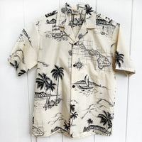 Hawaiian Men's Aloha Shirt Poly Cotton [The Bus]