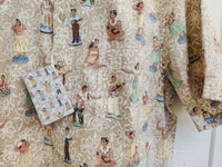 Hawaiian Men's Aloha Shirt Poly Cotton [Hula Nodders]