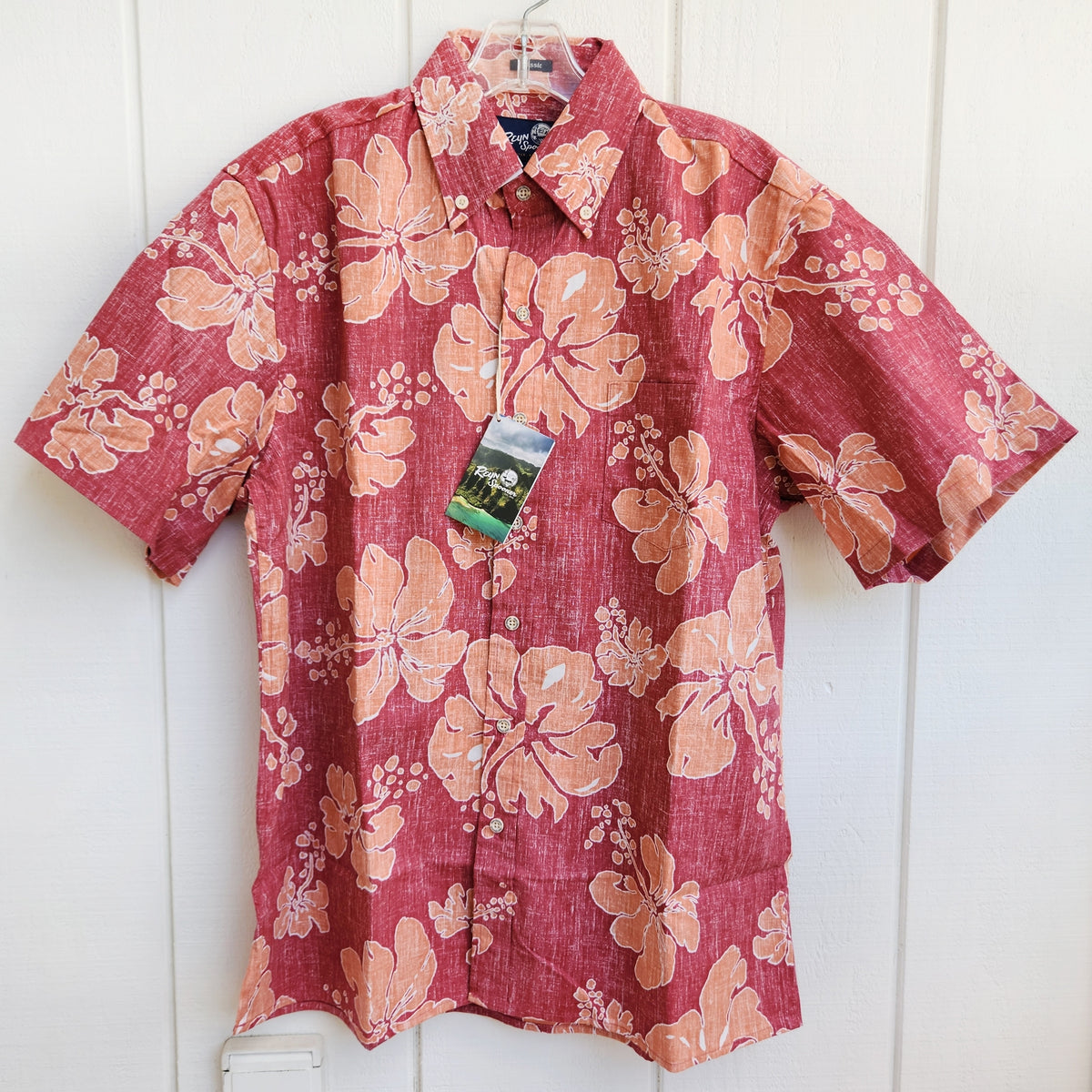 Hawaiian Men's Aloha Shirt Poly Cotton [Vaitape]