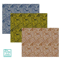 ※セール生地　ハワイアン ポリコットン生地 SAM-07R 【タトゥータパ】