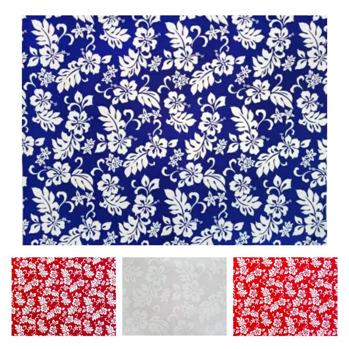 Hawaiian Cotton Original Fabric TKJ-03-285 [Hibiscus/Plumeria]