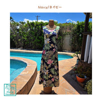 Clearance Hawaii Sleeveless Tank Long Dress [Orchid Paradise]
