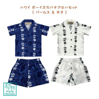 Hawaii Boys Cotton Aloha Cabana Set [Turtle Panel]
