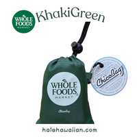 WHOLE FOODS MARKET 【ホールフーズ トートバッグ 】エコバッグ 折りたたみ 手のひらサイズ