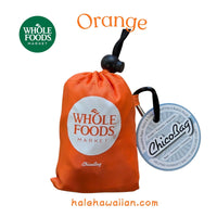 WHOLE FOODS MARKET 【ホールフーズ トートバッグ 】エコバッグ 折りたたみ 手のひらサイズ