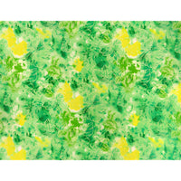 Hawaiian polycotton fabric ZGQ-17-16 [ Tie-Dye Hibiscus]