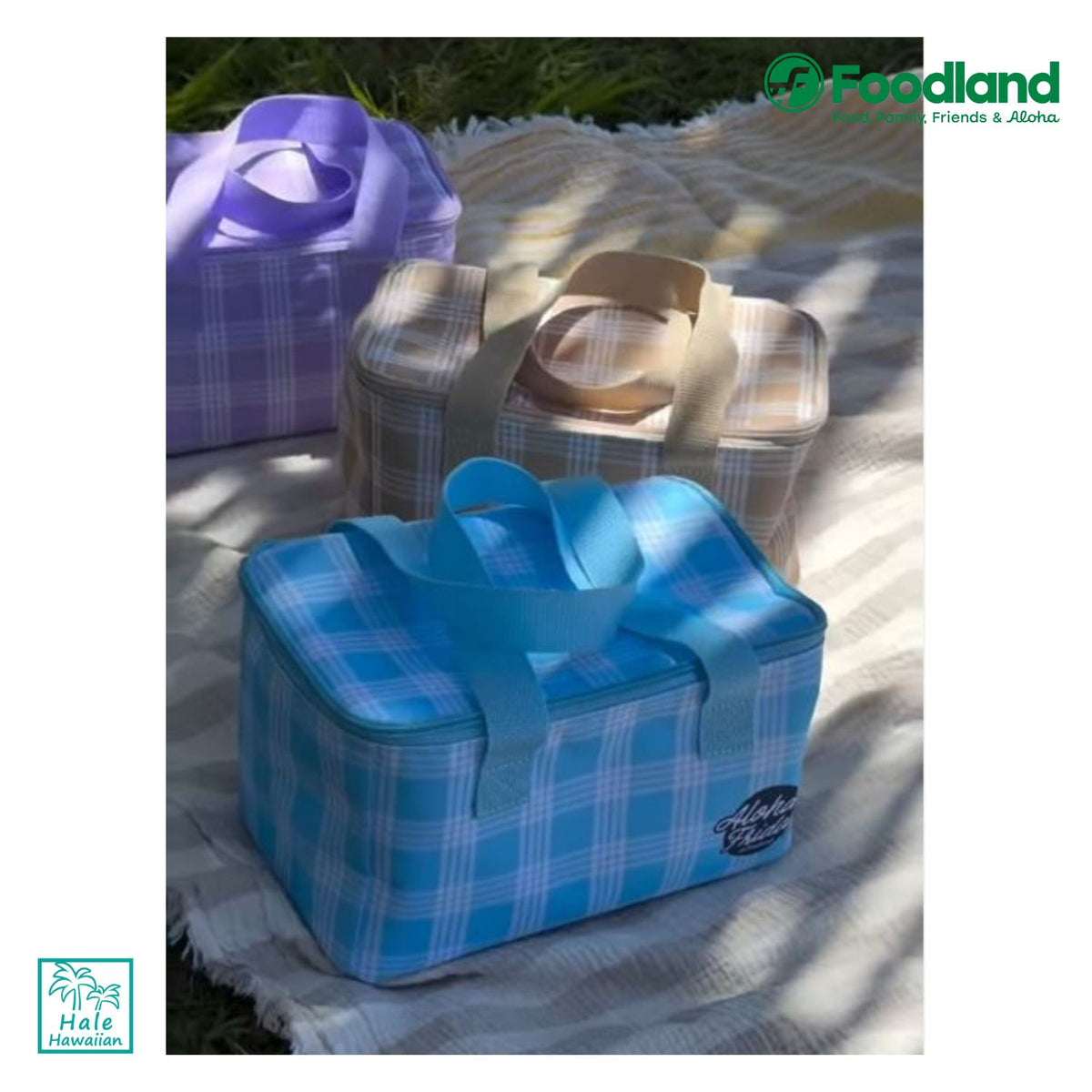 新色 ハワイ フードランド 限定 Palaka Cooler Bag【 アロハフライデー パラカ クーラーバッグ 】