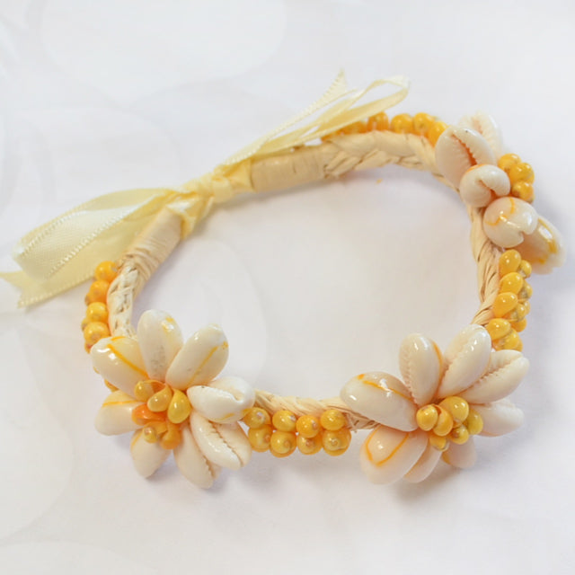 Hawaiian Hula Supplies Shell Bracelet/Anklet [Tiarellafia]