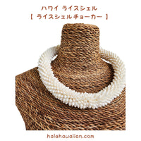 Hawaiian Shell Accessories Rice Shell [High Quality Rice Shell Ring Choker]